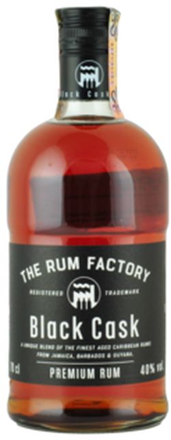 The Rum Factory Black Cask 40% 0,7L